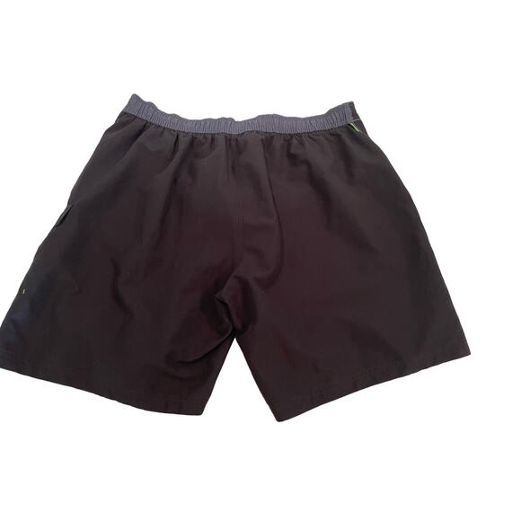 Men’s Speedo Black/Neon Swim Trunks Size XL - Picture 3 of 4